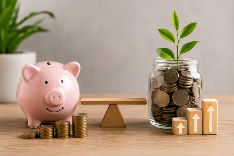 Saving vs Investing: What Should You Do First?